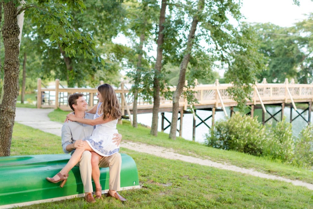 Park engagement sessions, Spring Lake New Jersey