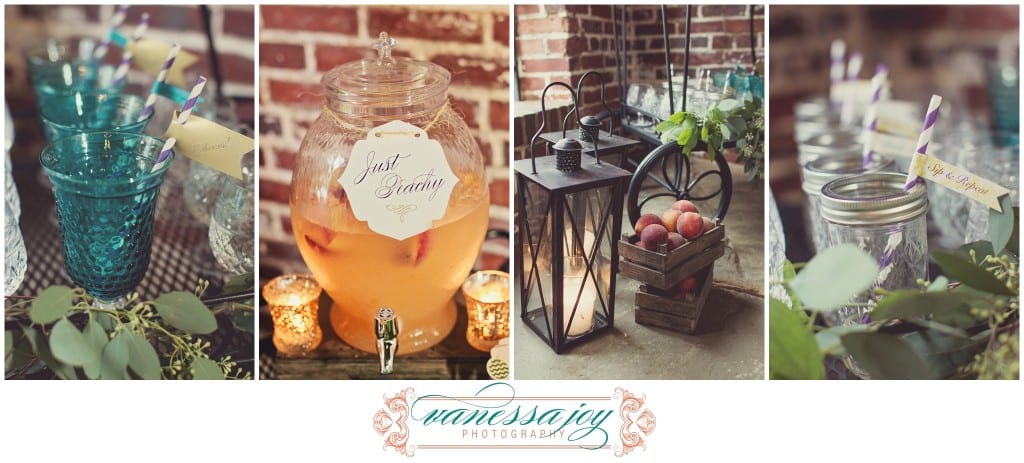 mercury glass wedding details, mason jar wedding