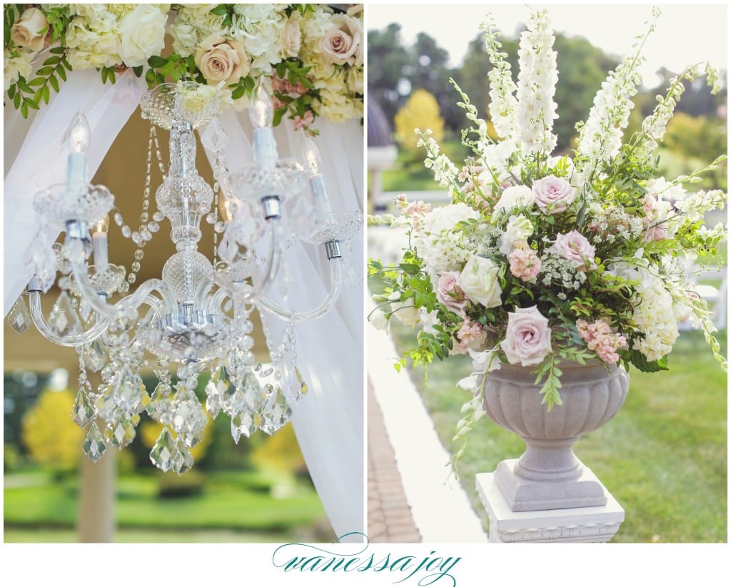 wedding ceremony chandelier 