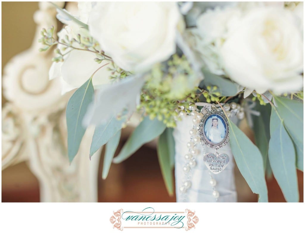 memory charms for wedding bouquets
