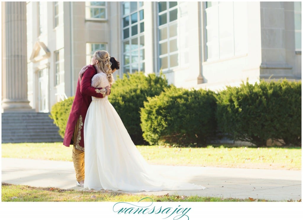 david's bridal wedding gown, first look photo ideas
