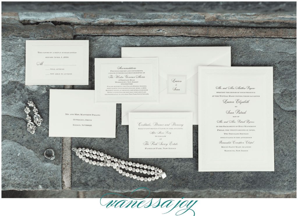 luxury wedding invitation suite