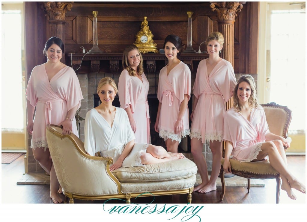 matching robes for bridesmaids