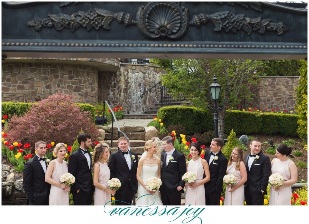 park savoy bridal party photos