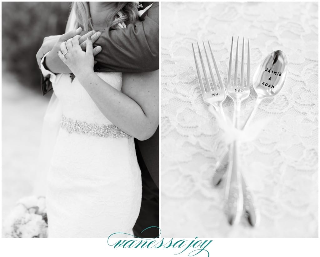 black and white wedding photos, wedding details, reception details 
