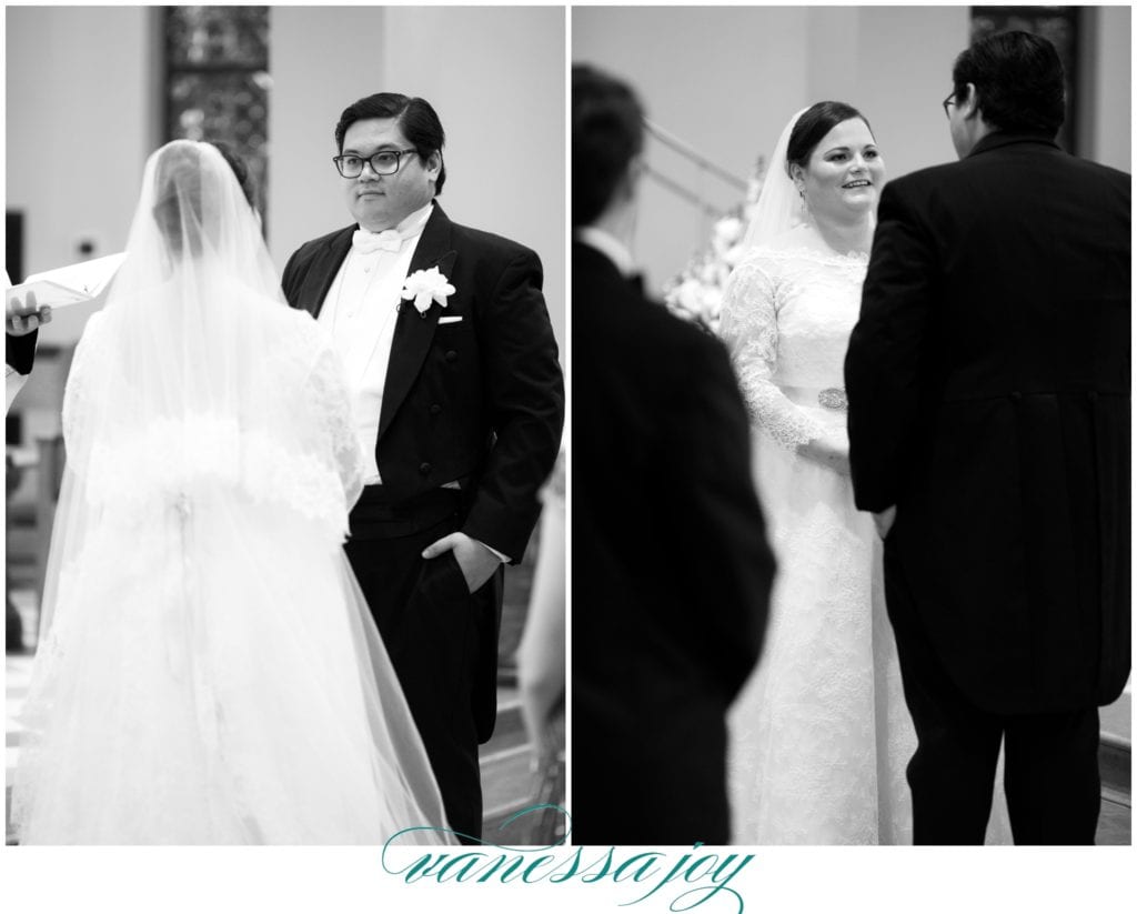 black and white wedding photography