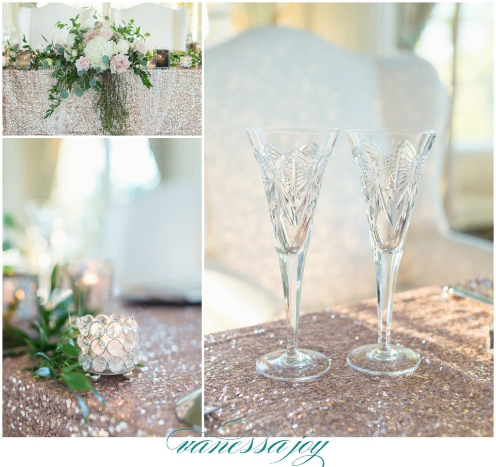 chic and glamour wedding
