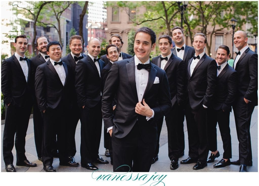 groomsmen photos in NYC