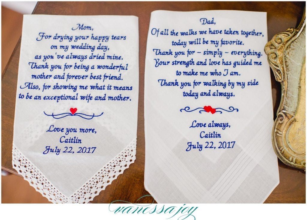 Gift for mom and dad on wedding day