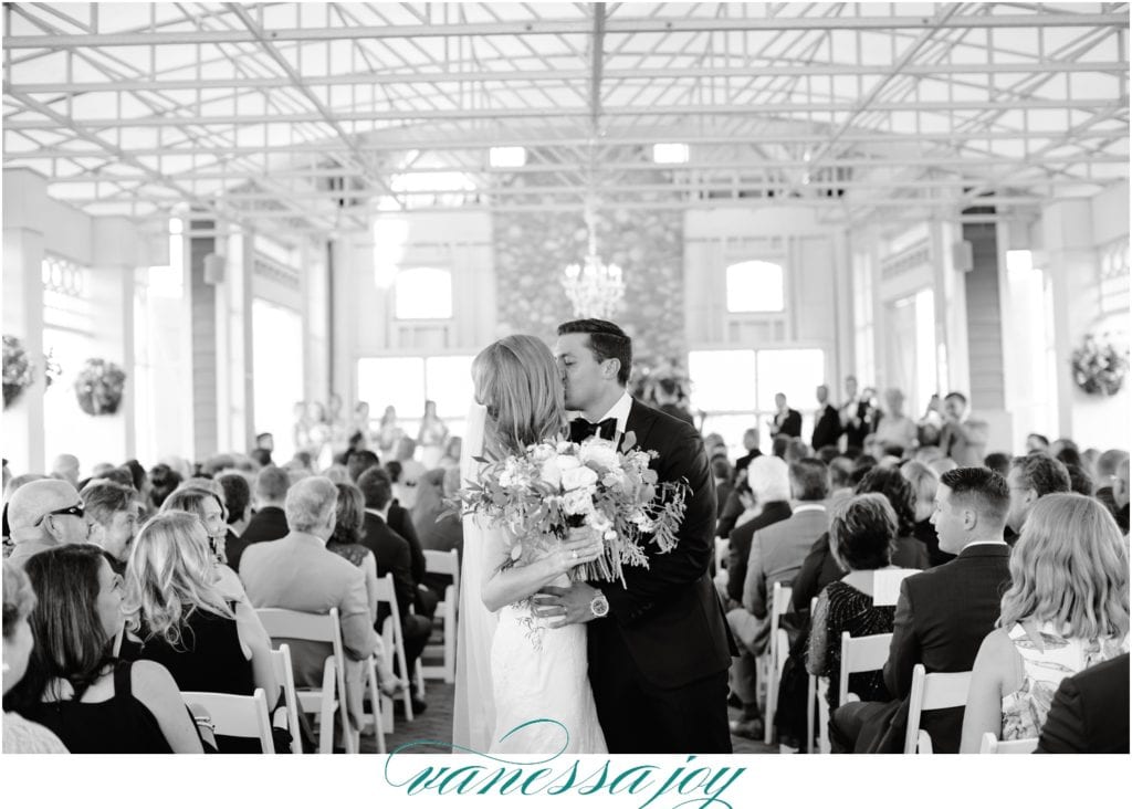 first moment as mr. and mrs., black and white photos