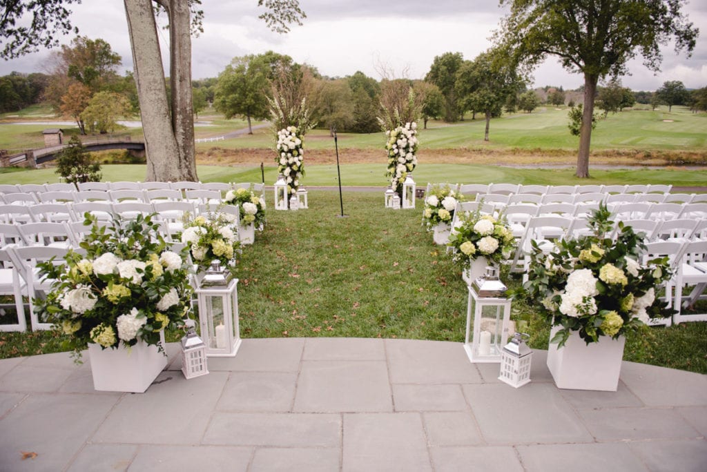 outdoor wedding, outdoor wedding florals, fiddlers elbow country club wedding