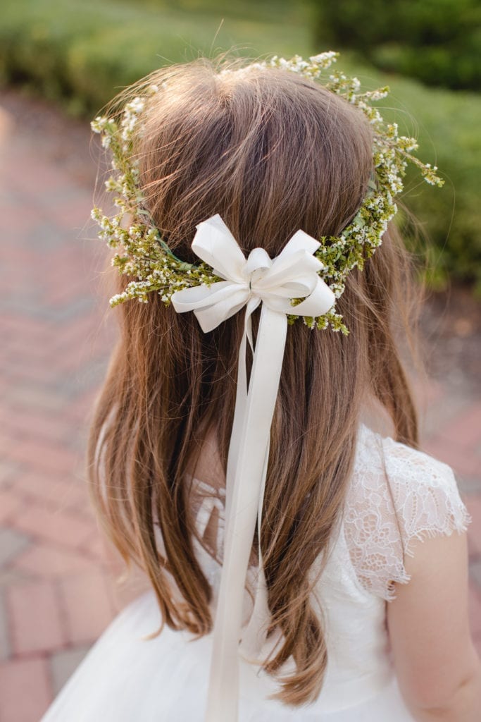 flower girl, flower girl crown, flower girl hair 