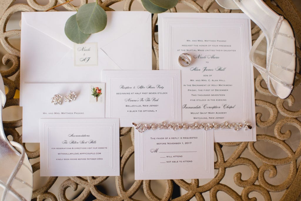 carlson craft wedding invitation, wedding stationary 
