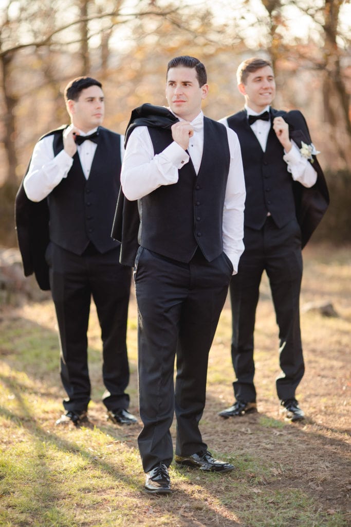 groom, groomsmen, tuxedos