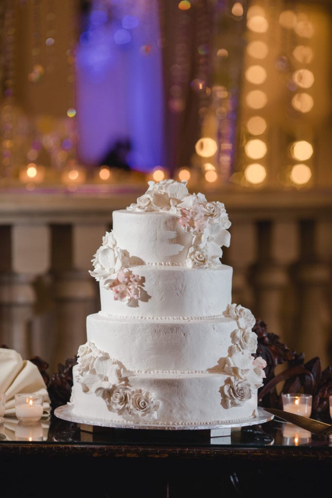 wedding cake, floral wedding cake