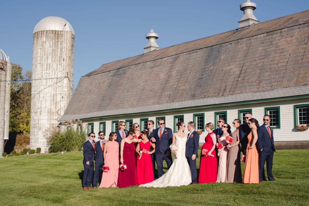 rustic wedding, rusting wedding photography, bridal party photography