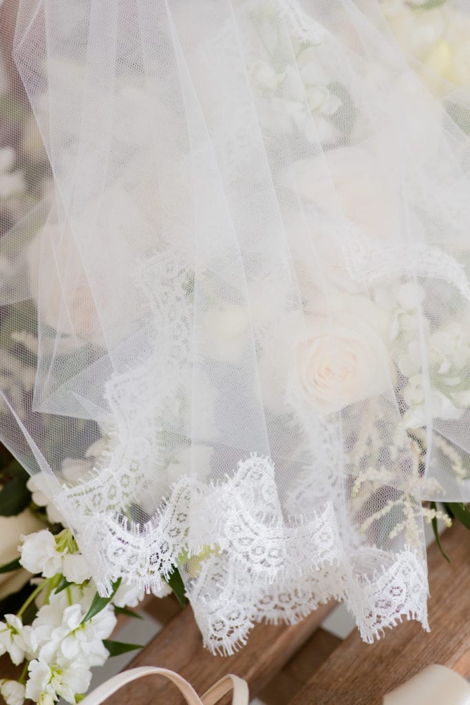 Four seasons flower shop; wedding veil photography