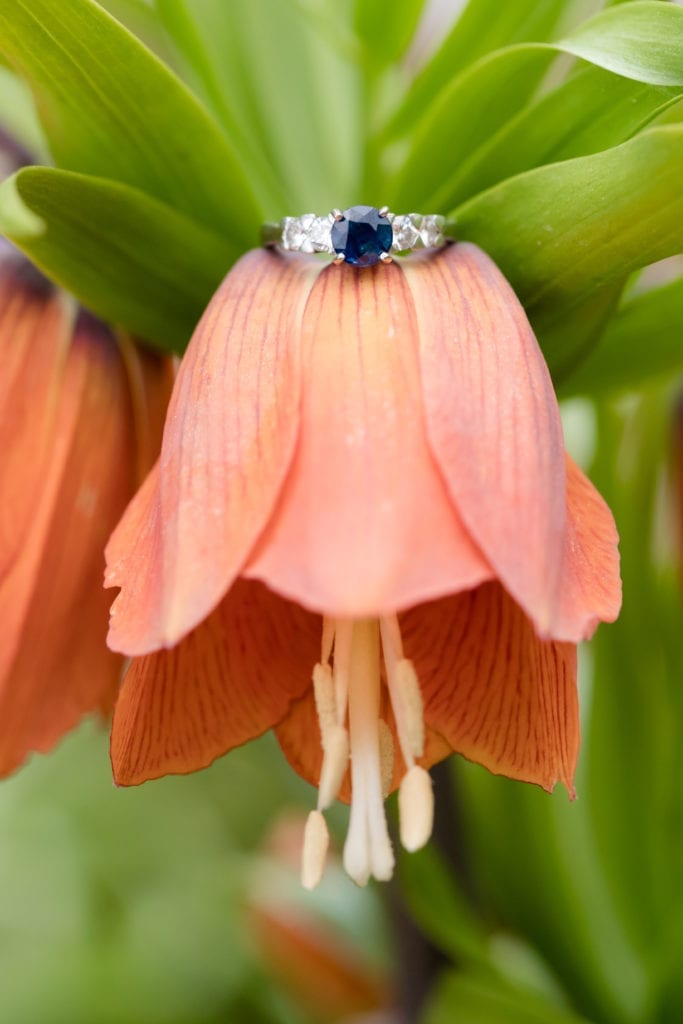 engagement rings that aren't diamonds