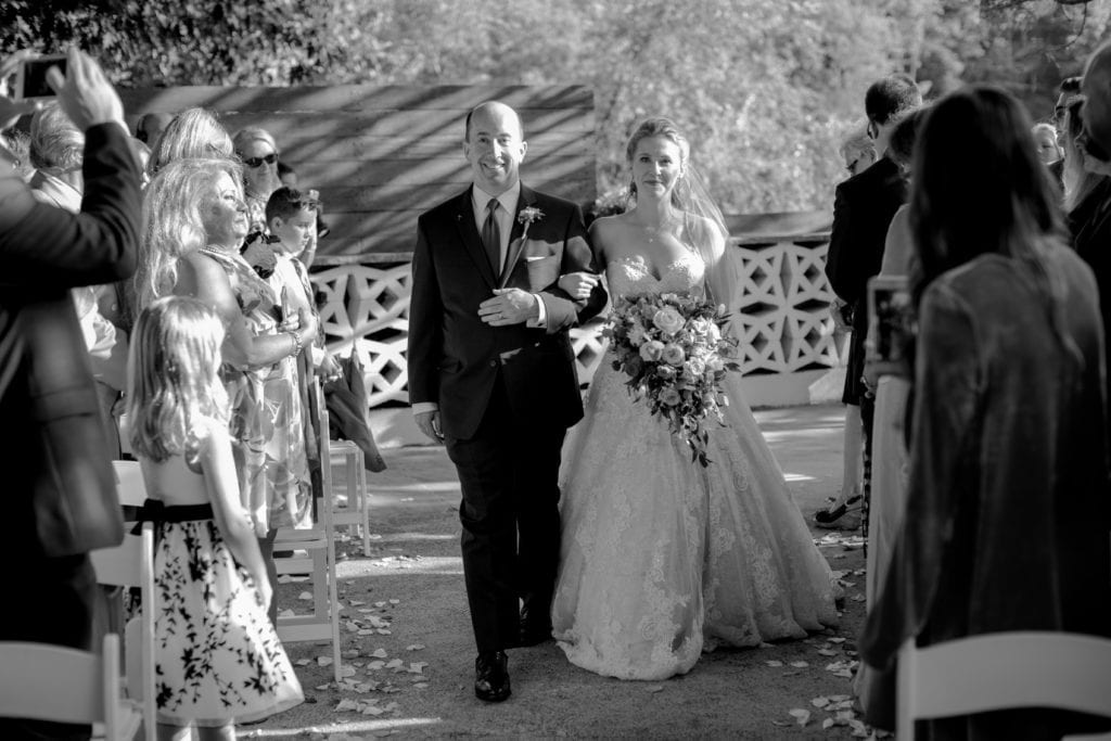wedding procession, black and white wedding photography