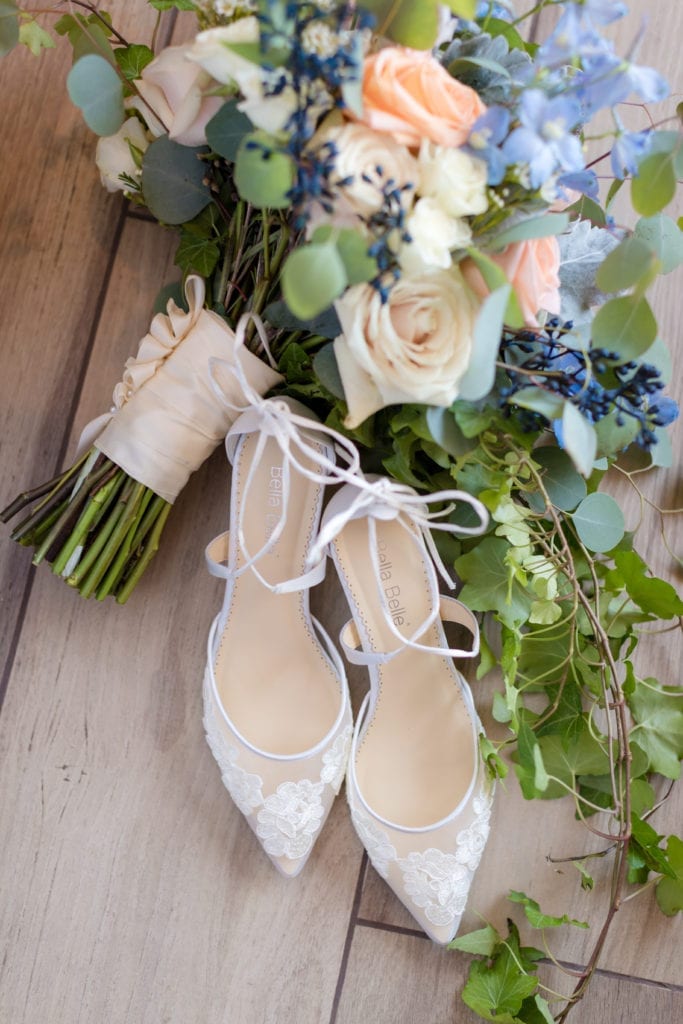 a touch of elegance florist. bella belle shoes