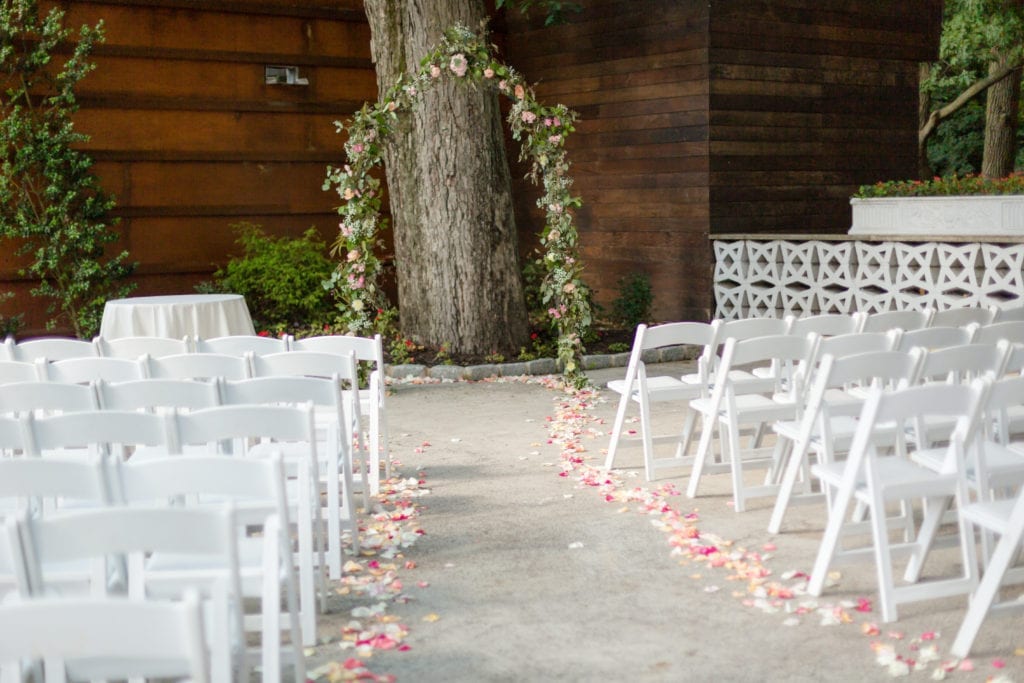 wedding decor, floral arch