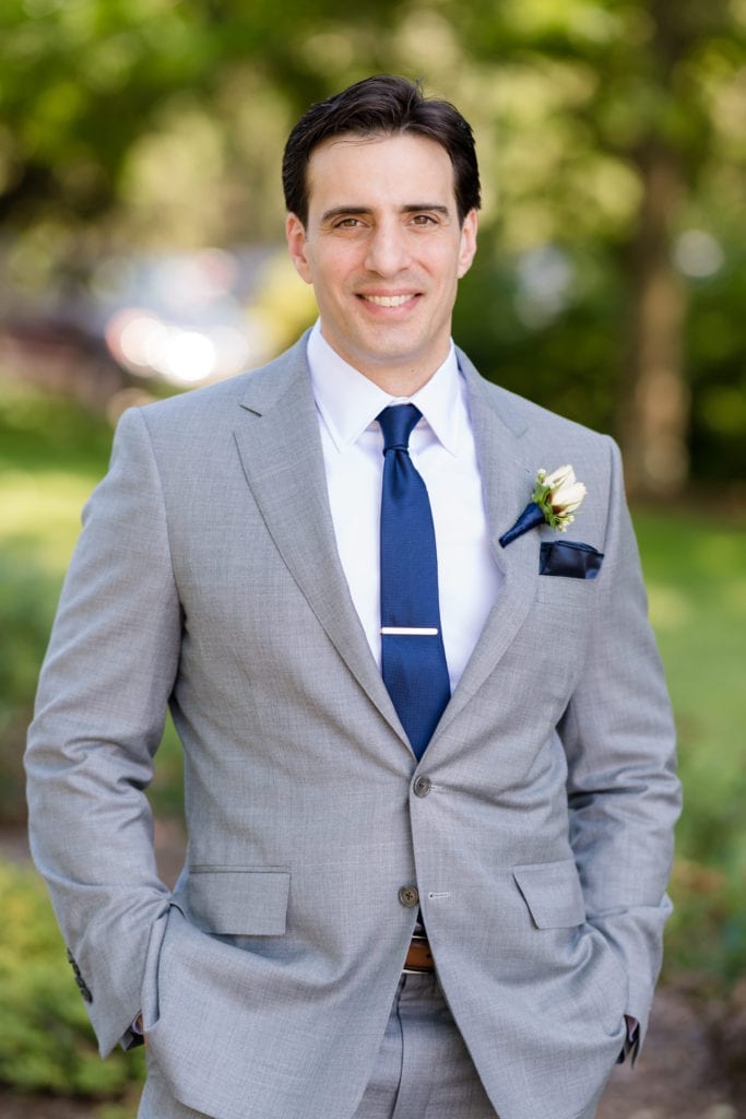 grey suit for grooms