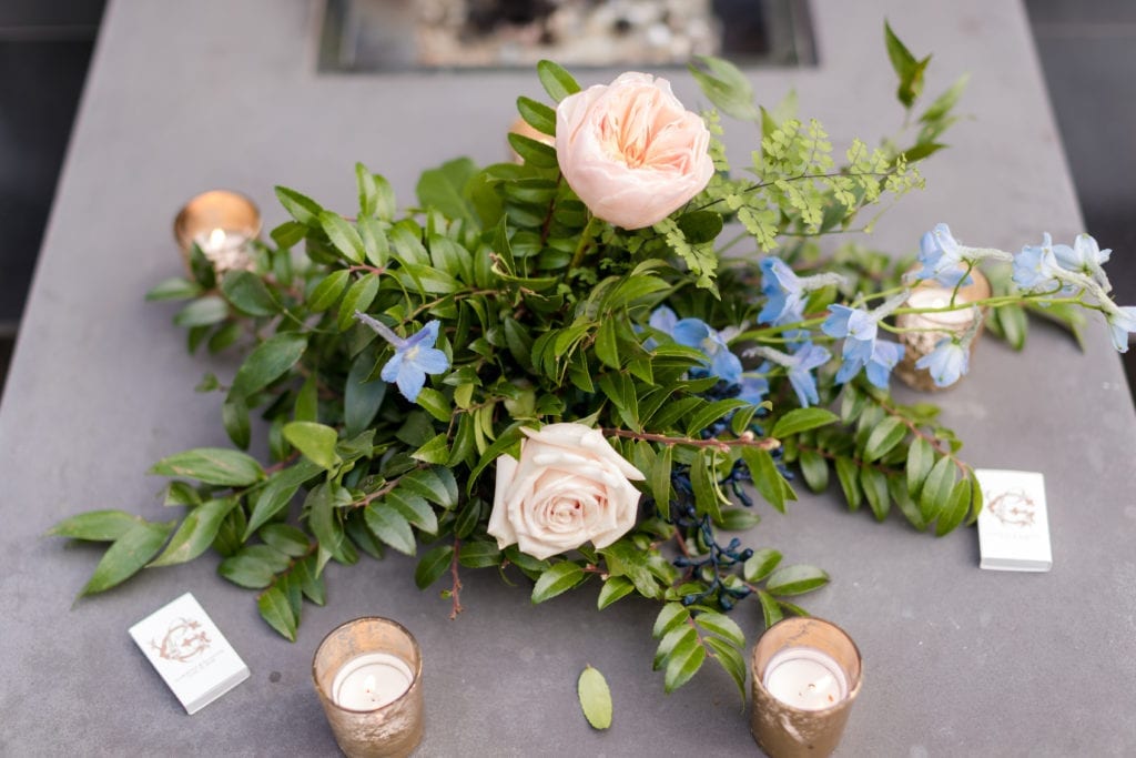 wedding decor, floral centerpiece