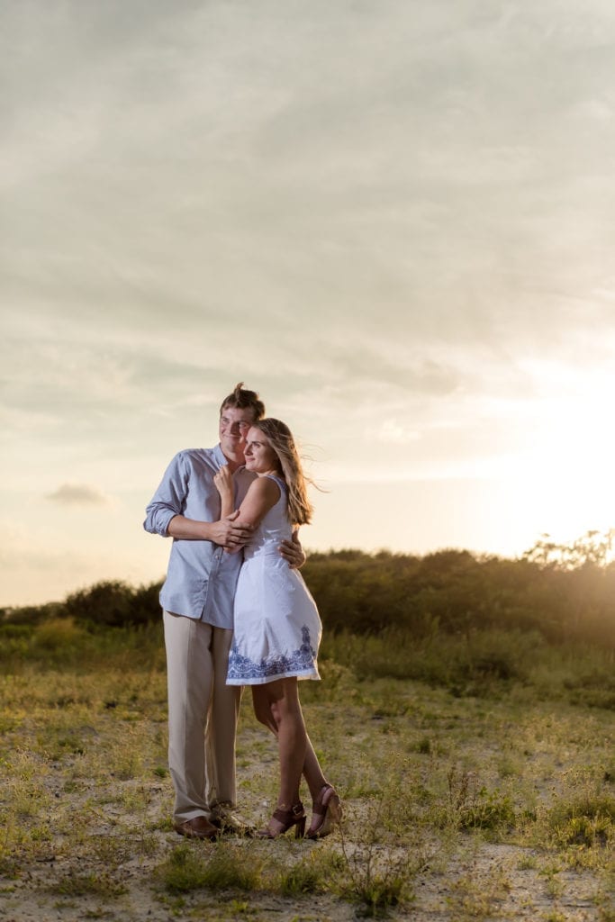 New Jersey beach engagement session