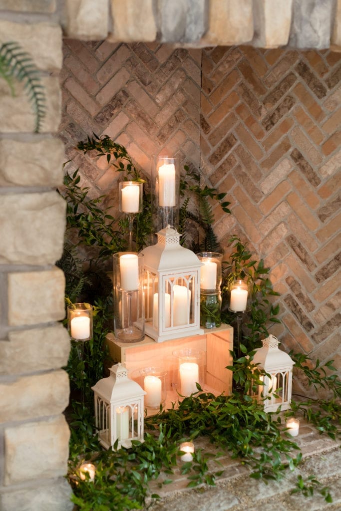 wedding candles, wedding decor candles