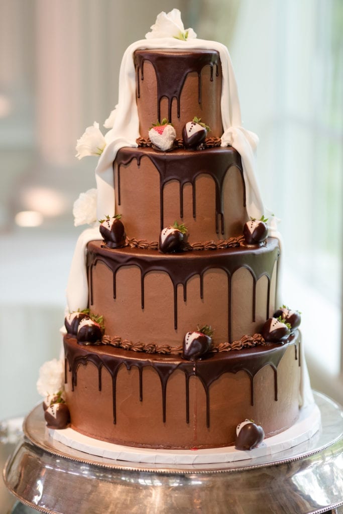 Chocolate wedding cake, the bake works wedding cake