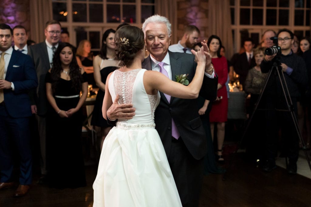 bride and father of the bride dance