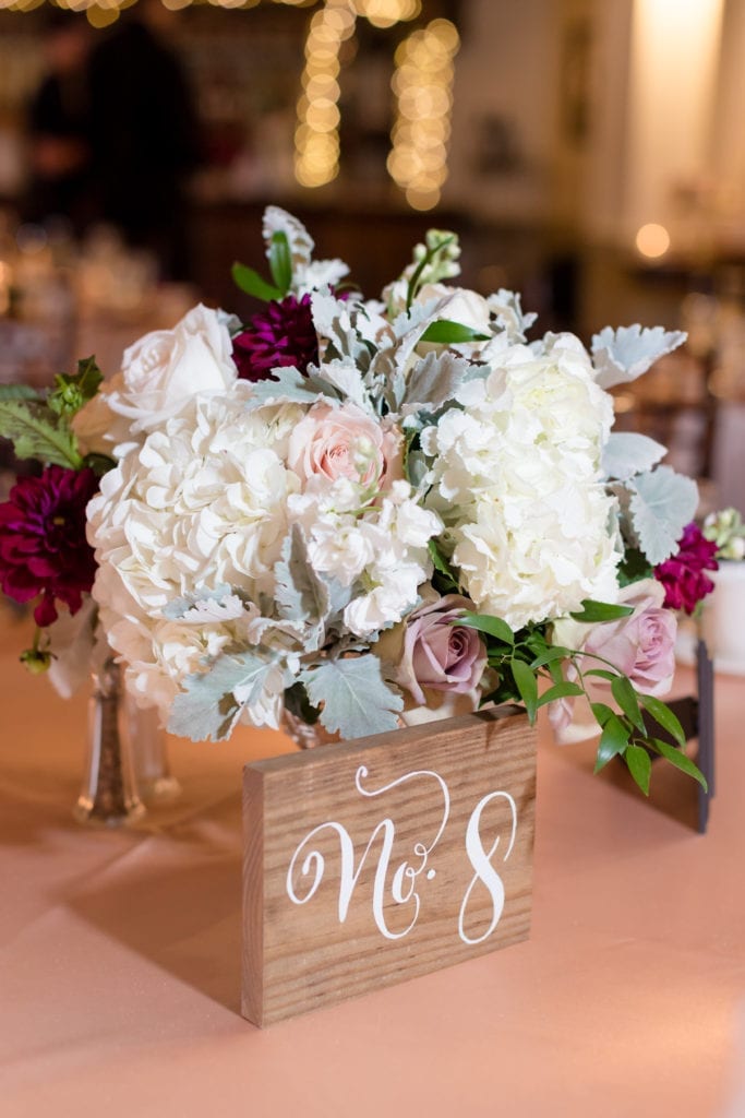 magnificent florals table arrangement