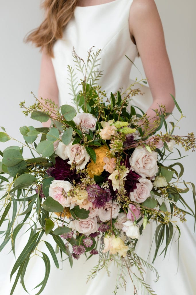 unique wedding bouquet, wildflower wedding flowers