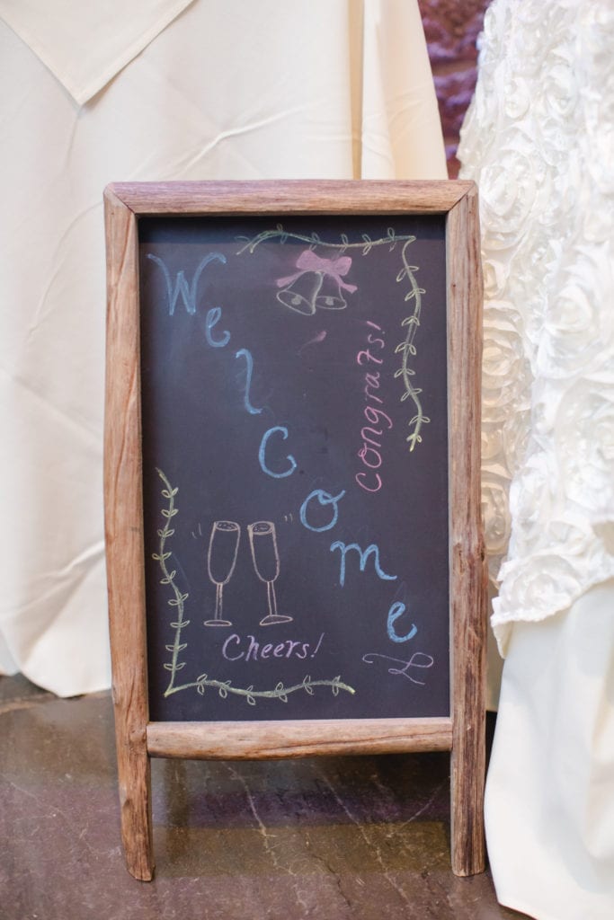 chalkboard wedding sign, rustic chalkboard wedding sign