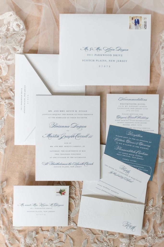 little black dress paperie wedding invitations