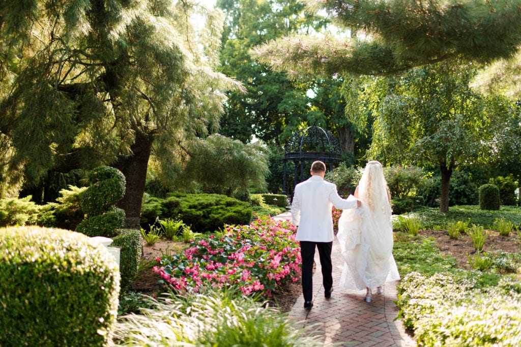 Ashford Estate garden, new jersey wedding photographer