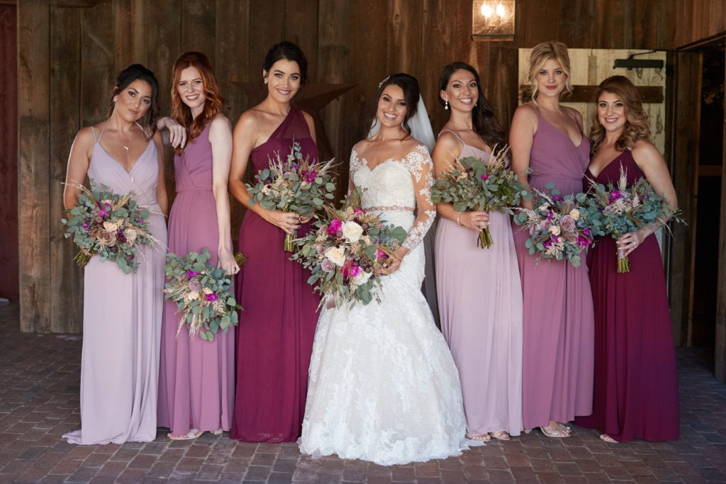 shades of purple bridesmaids dresses, Davids bridal bridesmaids dresses