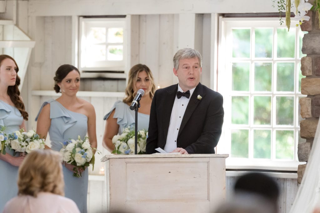 speeches during wedding ceremony
