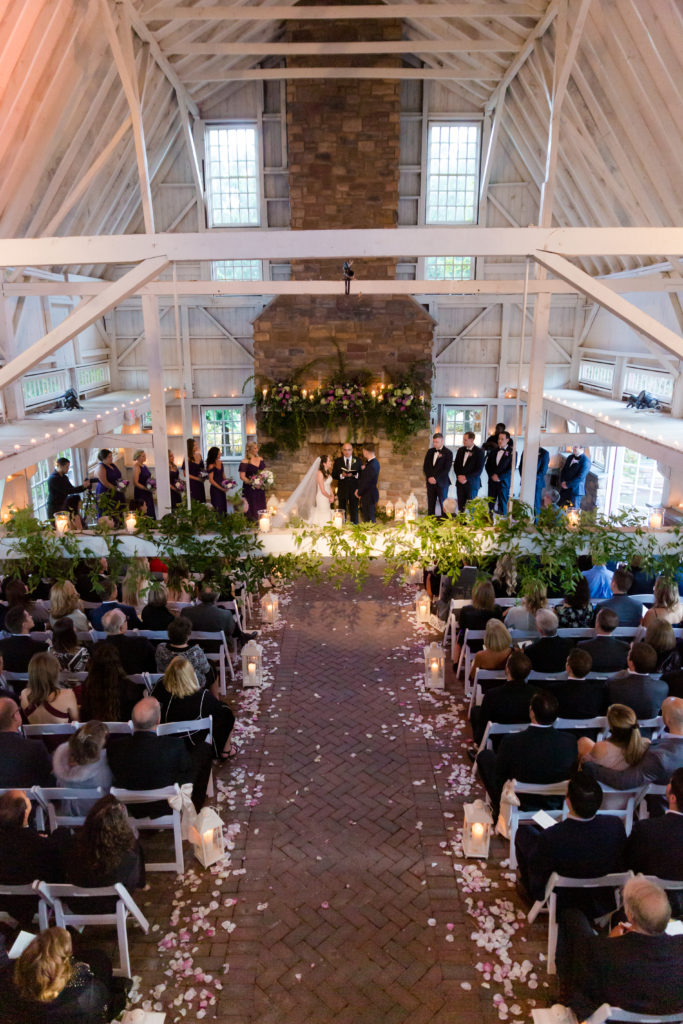 The Ashford Estate barn wedding, Aerial view of Ashford Estate wedding