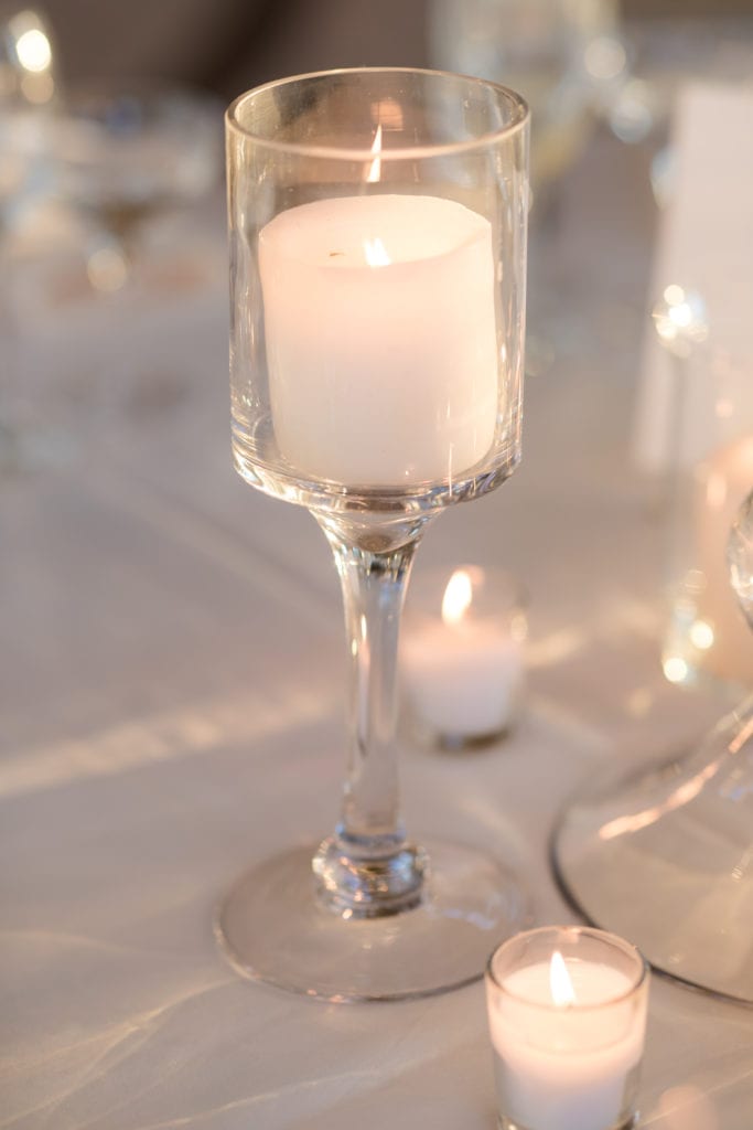 wedding decor candles
