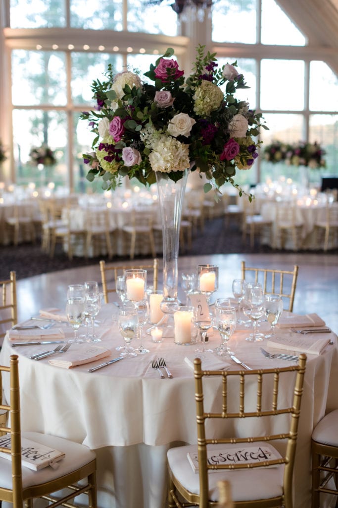 tall floral tablescapes, wedding centepieces