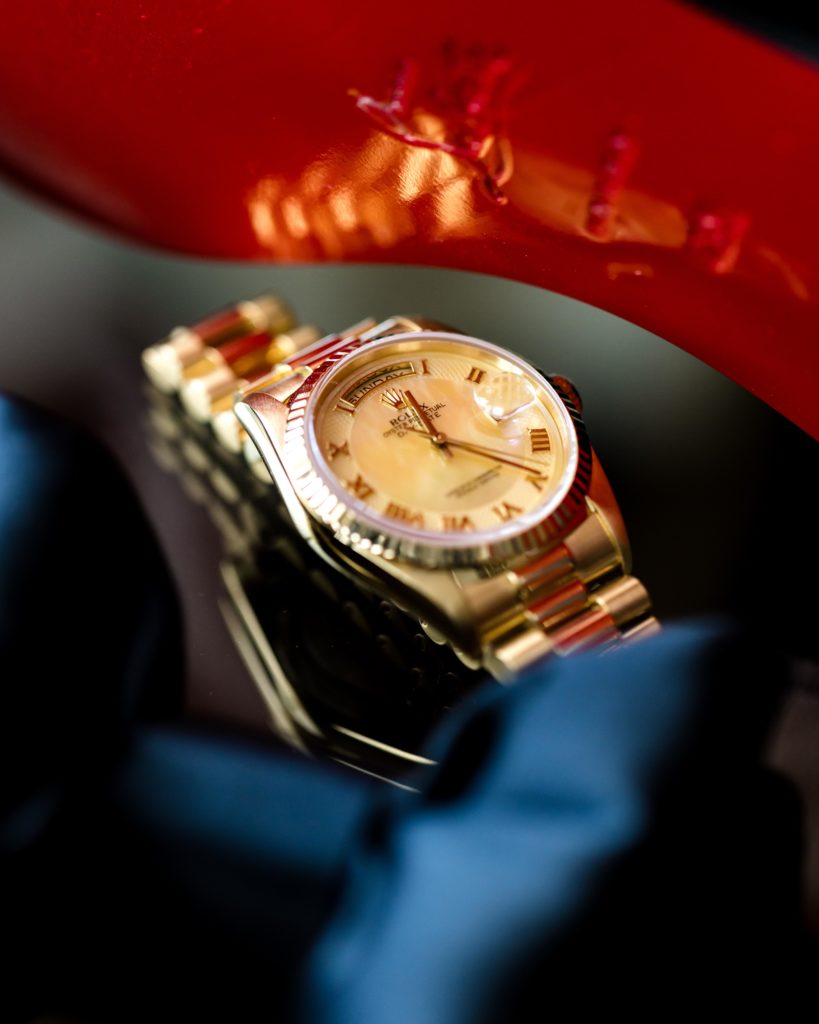 Rolex gold watch