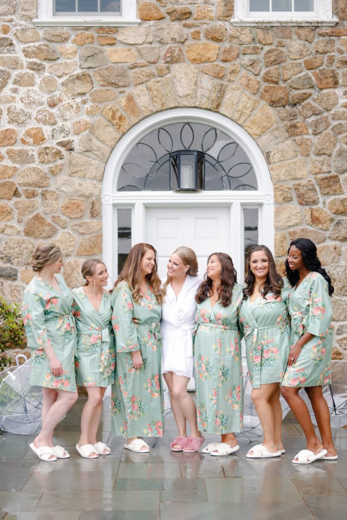 bridal party robes slippers